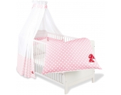 Pinolino Textil-Set für Kinderbett 4-teilig Glückspilz