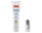 NUK Mundpflege-Set Baby-Zahnpasta + Fingerzahnbürste