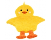 bieco Waschhandschuh Ente - gelb