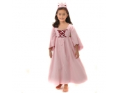 Kinderkostüm Prinzessin Kleid rosa